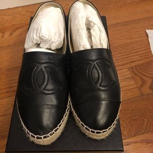 Authentic Chanel espadrilles